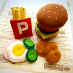おままごと遊びに♫ハンバーガーのおままごとセット