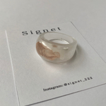 milky nuance《clear ring》