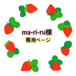 ma-ri-ru様専用ページ