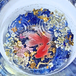 【敬老の日にも♪】蒼紺の金魚〜華