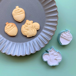 ドングリとリスのクッキー型セット