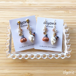 【季節限定】カボチャクッキーとおばけチョコのピアスorイヤリング