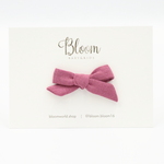 ベビーヘアバンド *knot bow Cherry pink