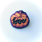 秋の手刺繍ブローチ　（どんぐり、いちょう、きのこ、ハロウィンかぼちゃ）