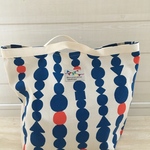 【再販×5】【y様ご予約品】小さくたためるエコバッグ  コンビニエコバッグ トートバッグ 北欧柄