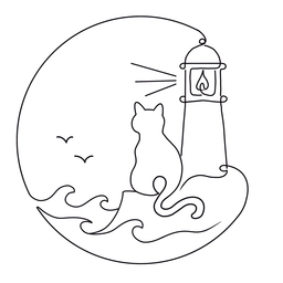 猫の灯台守