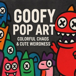 goofy pop art