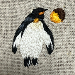 いきもの刺繍 ぷくり。