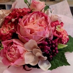 l’éclat de fleurs