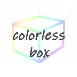 colorless box