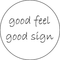 good　feel　good sign