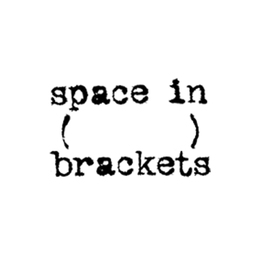 space in brackets