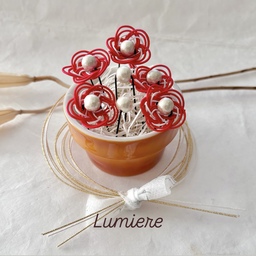 -lumiere- 水引の髪飾り✨ 