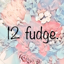 12 fudge.  /  YUKi