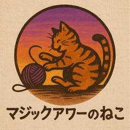 マジックアワーのねこ