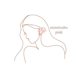 ♡pink セルフ耳つぼジュエリー