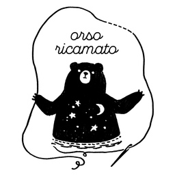 orso ricamato