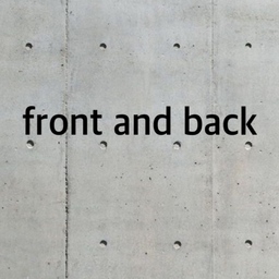 front and back