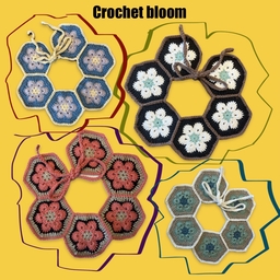Crochet bloom