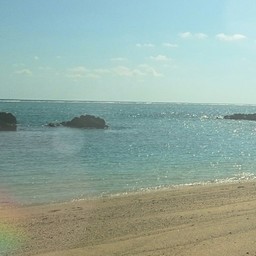 she sees sea