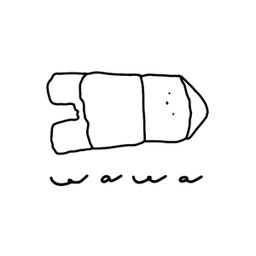 wawa （ぬいぐるみキーホルダー）