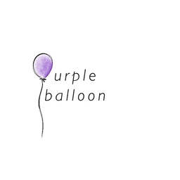 purple balloon 