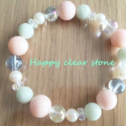 Happy clear stone