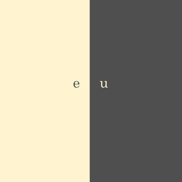 ⁂ e u ⁂