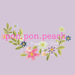 pon･pon･peach