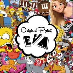 eva paint.