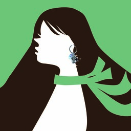 Green Scarf Girl