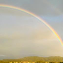 twin  rainbow  