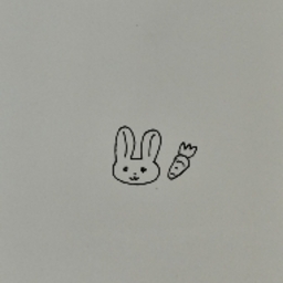 ミニチュアうさ子