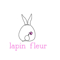 Lapin  fleur