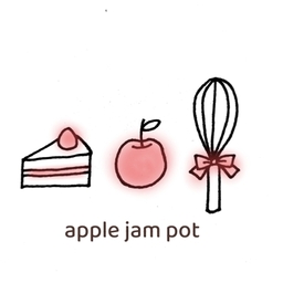 apple jam pot