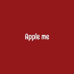 Apple me