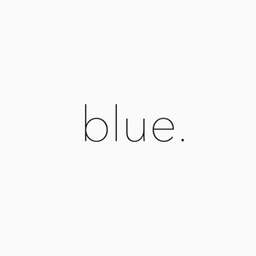 blue.