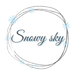 Snowy  sky