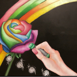 RainbowchalkartTOKYO