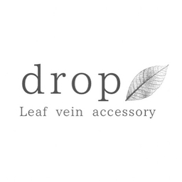 葉脈アクセサリーdrop