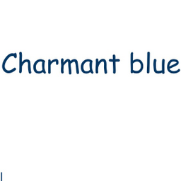 Charmant blue