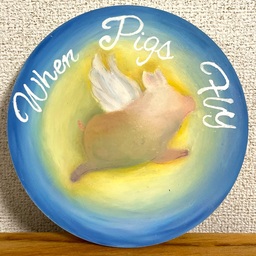 chalk-piglet