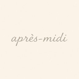 après-midi