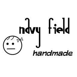 navy field  handmade