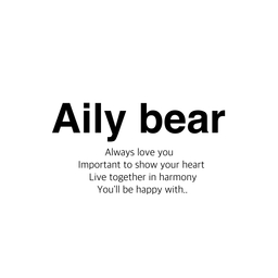 Aily bear