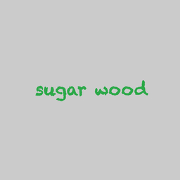 sugar  wood