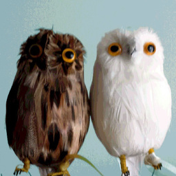 owl　leather craft