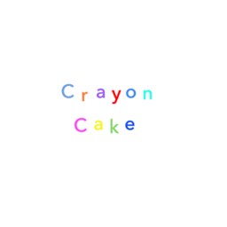 crayon cake