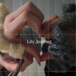 Lily_knitting.