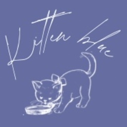Kitten blue